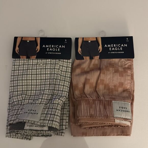 American Eagle Boxers Mens Small 2 Pack - Picture 1 of 2